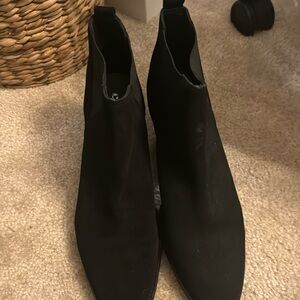 Charles By Charles David suede boots |Color: Black | Size: 11